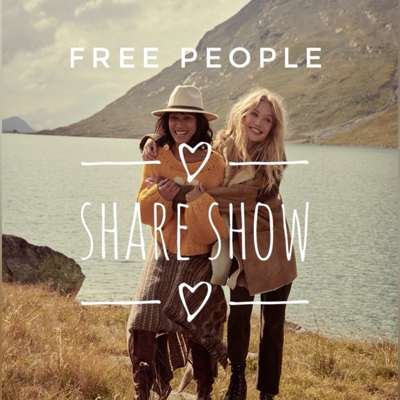 Free People Other - Free People Share Show | Tap ❤️ to Get Notified When We Go Live!